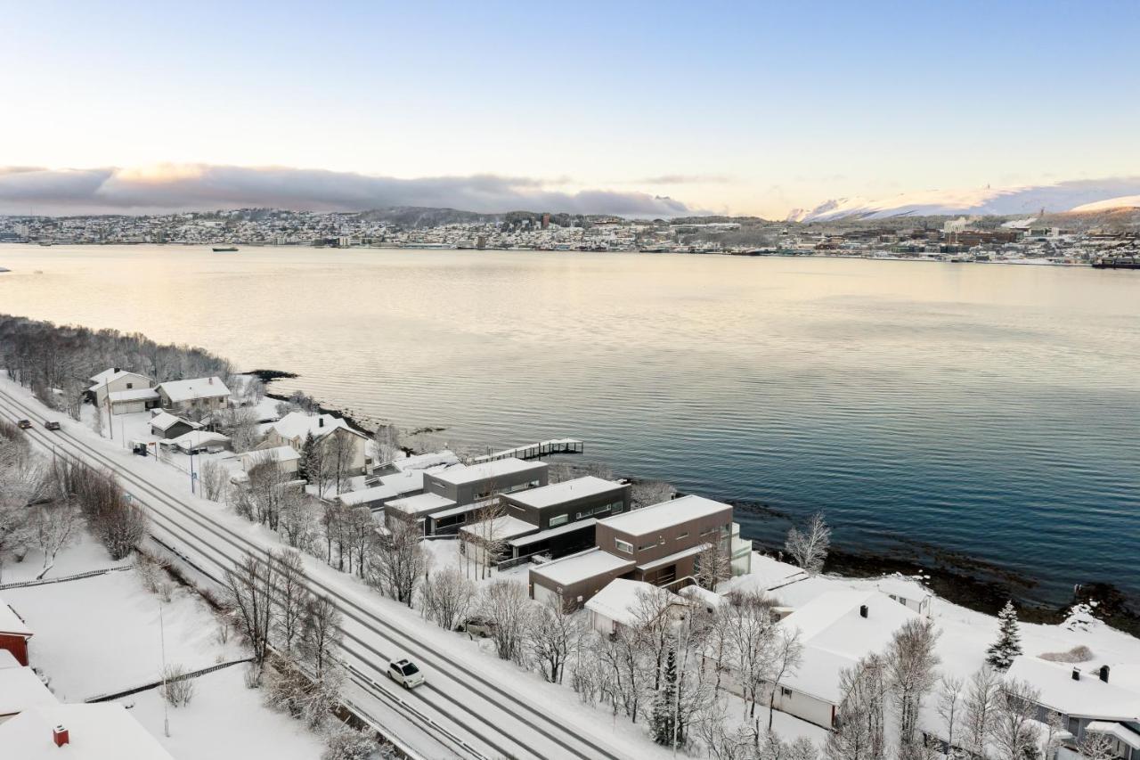 Ferienwohnung Oceanfront Penthouse Duplex Wamazing View! Tromsø Exterior foto